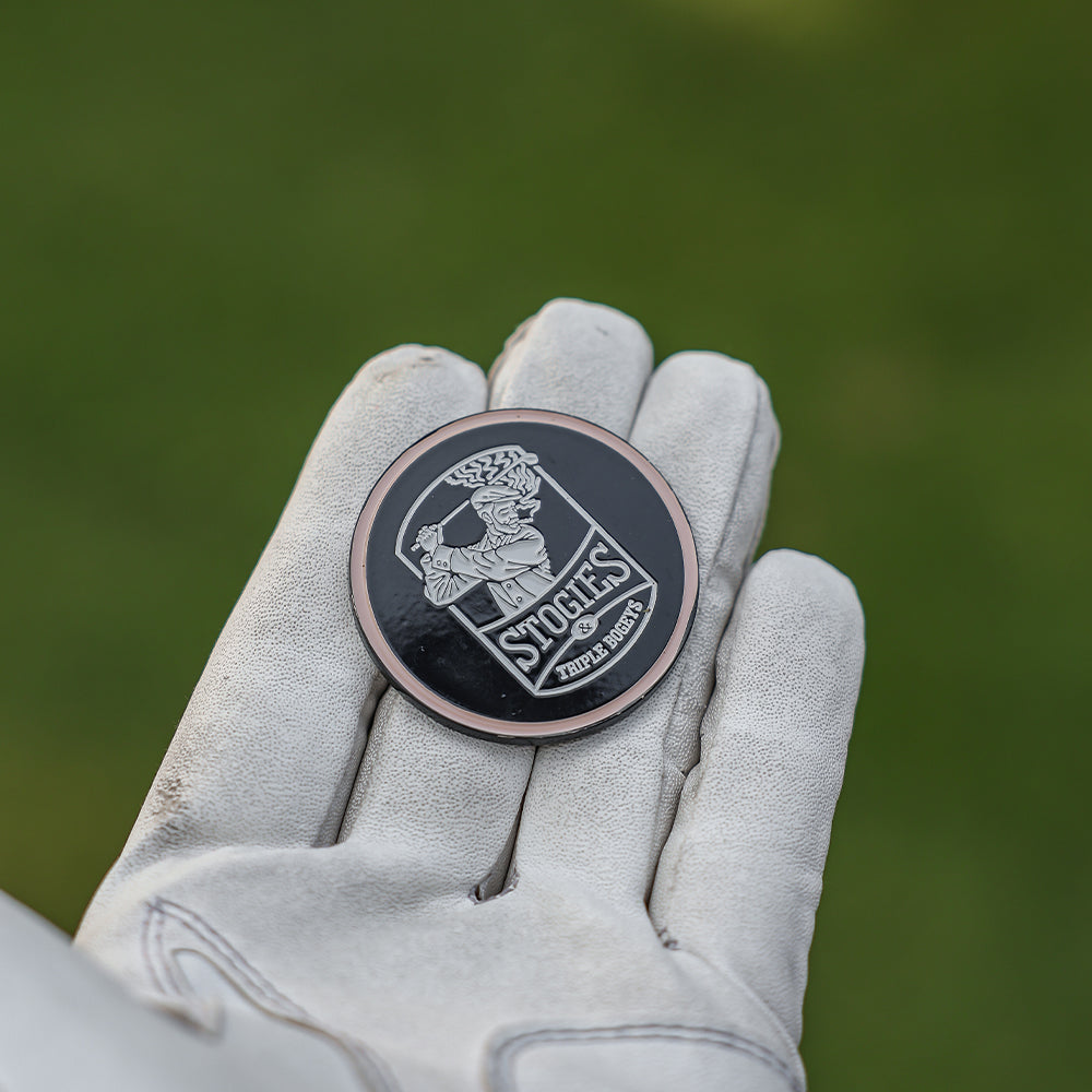 Stogies & Triple Bogey's Ball Marker