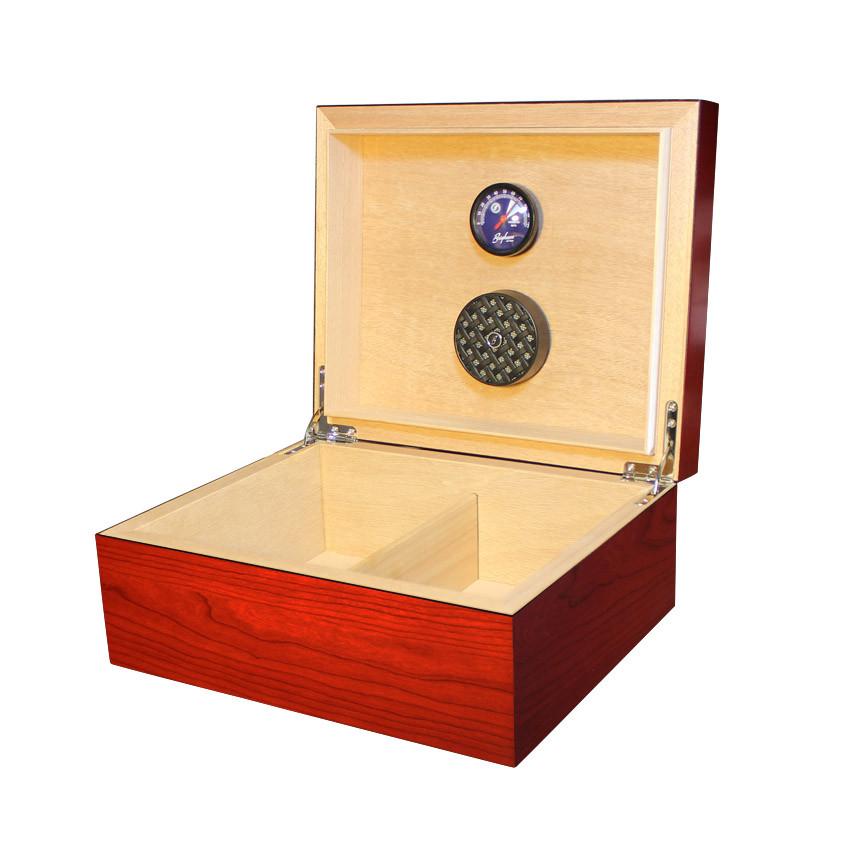 Equinox 50 Count Humidor Cherry