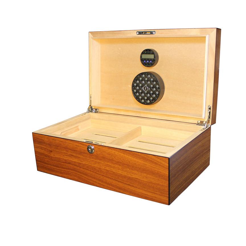 Solstice 75 Count Humidor Mahogany