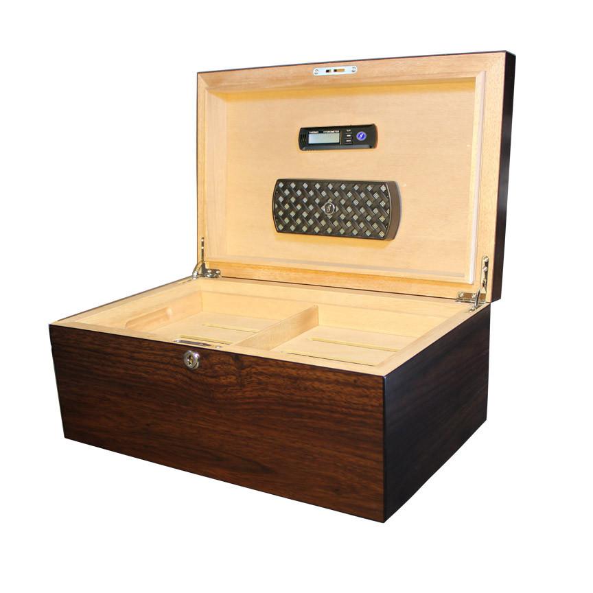 Millennium 125+ Count Humidor Dark Walnut