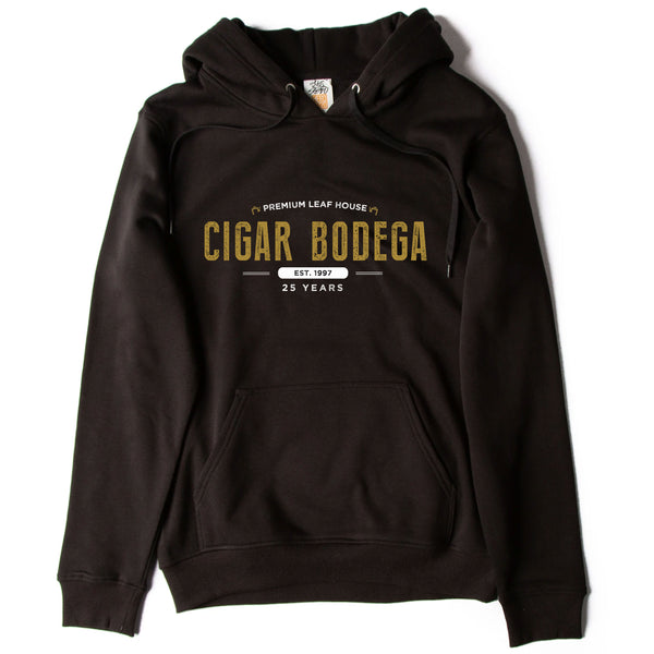 Cigar Bodega Hoodie (Black) - Just Like Hero