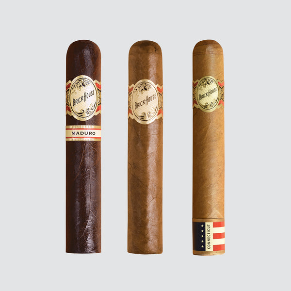 Brickhouse Robusto Sampler Pack - 3 Cigars