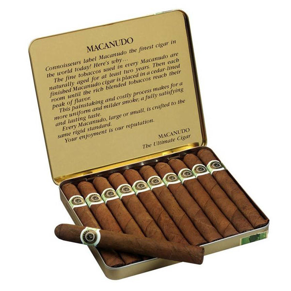 Macanudo Ascot Natural - Tin of 10