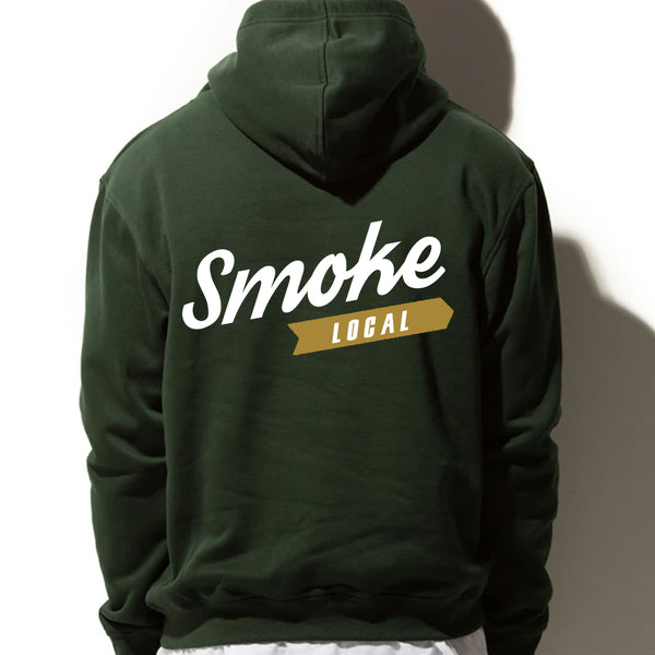 Cigar Bodega Hoodie (Forest Green) - Just Like Hero