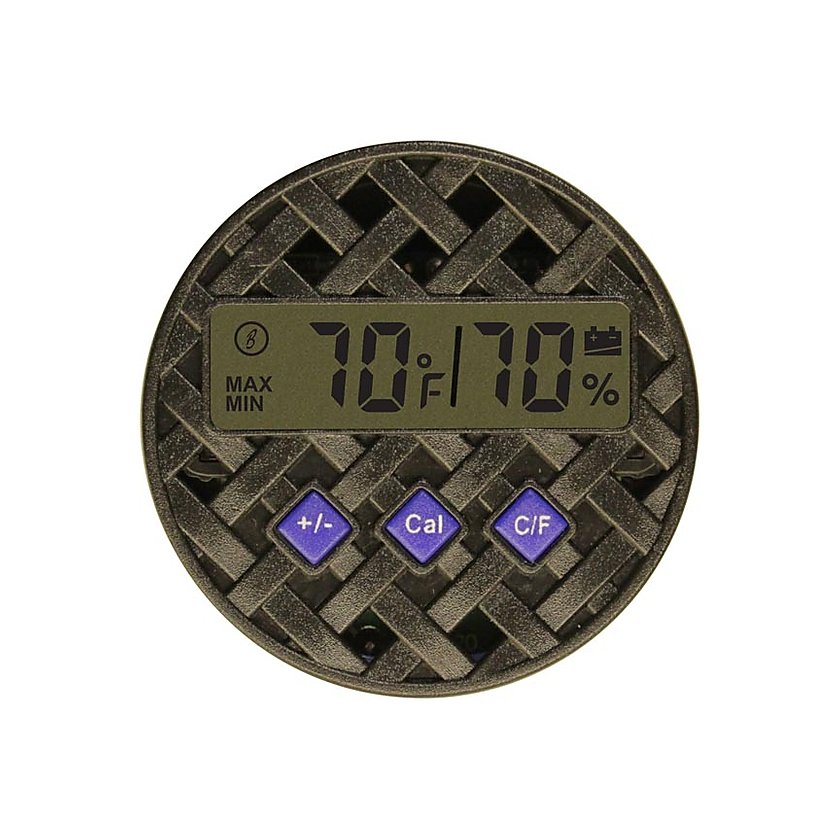 Brigham Round Digital Hygrometer
